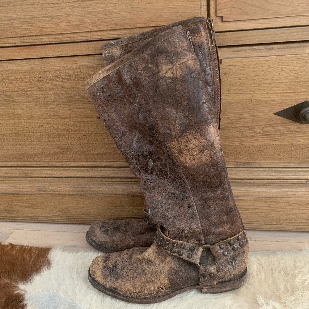 Frye Harness boots